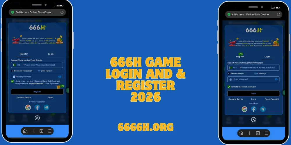 666H Game Login And Register
