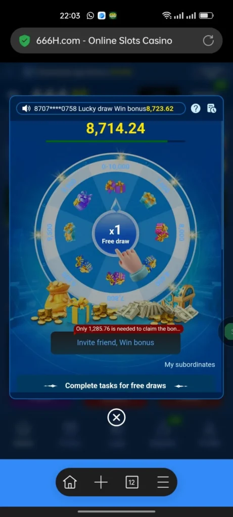 666H Game Wheel